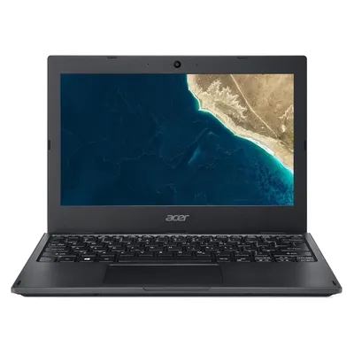 Acer TravelMate laptop 11,6" HD N4000 4GB 128GB UHD Linux fekete Acer TravelMate B1 : NX.VHPEU.001 fotó