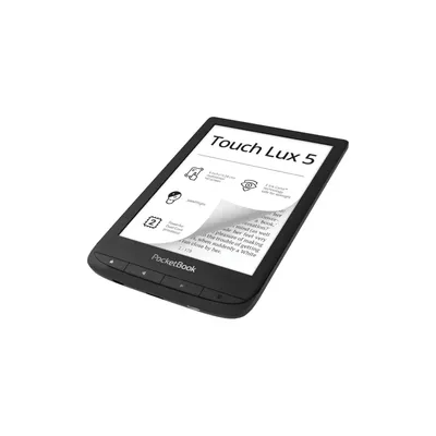 e-book olvasó 6" PocketBook PB628-P-WW  Touch Lux 5 "Ink Black" : PB628-P-WW fotó