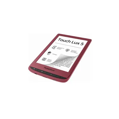 e-book olvasó PocketBook PB628-R-WW   Touch Lux 5 "Ruby Red" : PB628-R-WW fotó