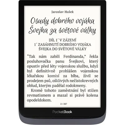 e-book olvasó 7,8" E-Ink Carta Metálszürke 2x1GHz 16GB wifi mSD POCKETBOOK e-Reader PB740 INKPad3 Pro : PB740-2-J-WW fotó