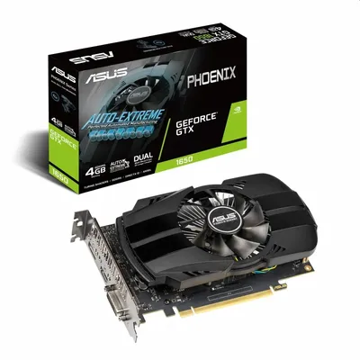 VGA PH-GTX1650-O4G 4GB DDR5 OC PCI-Ex16x ASUS nVIDIA Videokártya : PH-GTX1650-O4G fotó