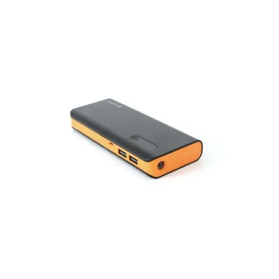 PLATINET Power Bank hordozható töltő 8000mAh + micro USB Kábel + zseblámpa fekete/narancs : PMPB80BO fotó