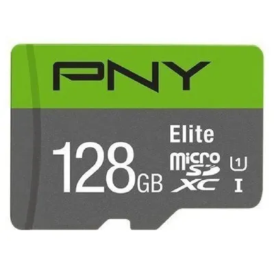 128GB Memória-kártya PNY microSDXC Class10 adapterrel : P-SDU128V11100EL-GE fotó