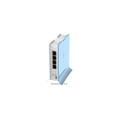 WiFi Router MikroTik RB941-2nd-TC hAP lite L4 32Mb 4x FE LAN : RB941-2ND-TC fotó