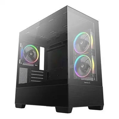 Számítógépház mATX DeepCool Micro CG380 MidTower : R-CG380-BKAGM3-G fotó