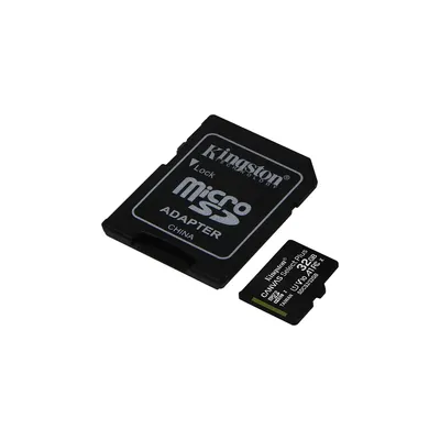 Memória-kártya 512GB SD micro SDXC Class 10 A1 Kingston Canvas Select Plus adapterrel : SDCS2_512GB fotó