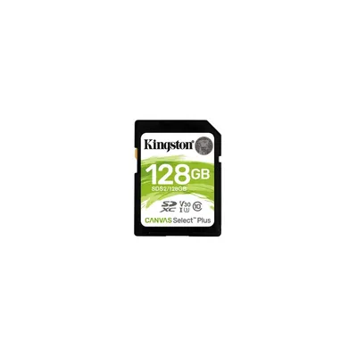 Memória-kártya 128GB SD Kingston Canvas Select Plus (SDXC Class 10 UHS-I U3) : SDS2_128GB fotó