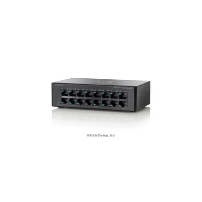 Cisco SF100D-16P 16-Port 10/100 PoE Desktop Switch : SF100D-16P-EU fotó
