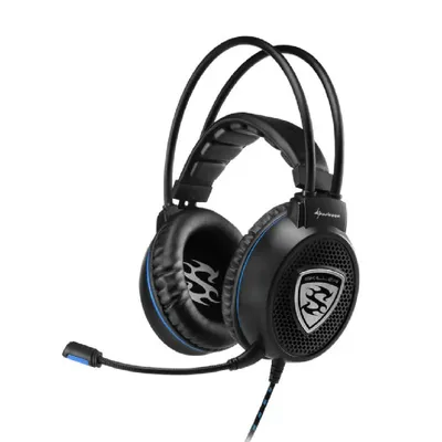 Fejhallgató Sharkoon Skiller SGH1 fekete mikrofon hangerőszabályzó nagy-párnás : SHARK-4044951018284 fotó