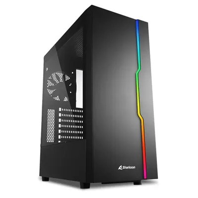 Számítógépház ATX ház Sharkoon RGB Slider FullTower : SHARK-4044951029846 fotó