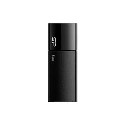 8GB Pendrive USB2.0 fekete Silicon Power Ultima U05 : SP008GBUF2U05V1K fotó