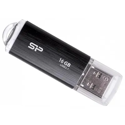 16GB Pendrive USB3.1 fekete Silicon Power Blaze B02 : SP016GBUF3B02V1K fotó