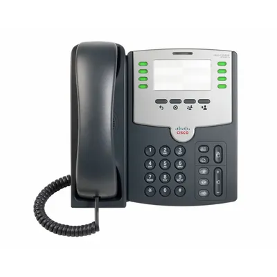 Cisco 8 vonalas VoIP telefon : SPA501G fotó