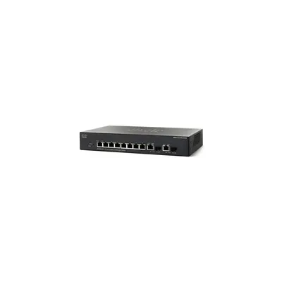Cisco SG 300-10P 10-port Gigabit PoE Managed Switch : SRW2008P-K9-EU fotó