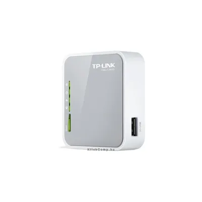WiFi Router TP-Link 150Mbps N 3G Router UMTS/HSPA/EVDO Portable : TL-MR3020 fotó