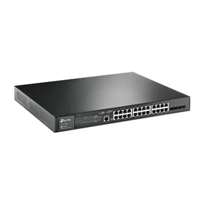 28 Port Switch 10/100/1000Mbps TP-LINK TL-SG3428MP JetStream 28-Port Gigabit L2 Managed Switch with 24-Port PoE : TL-SG3428MP fotó