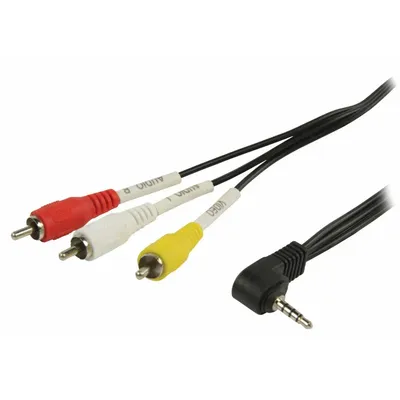 Kábel 3.5mm AV - 3× RCA male : VLVP22400B20 fotó