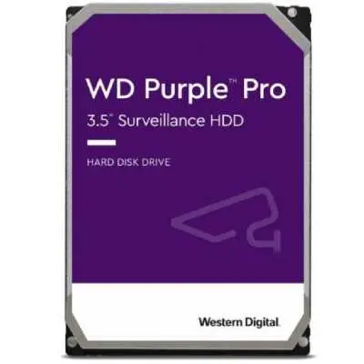 12TB 3.5" HDD SATA3 7200rpm 256 MB puffer WD Purple biztonságtechnikai rögzítőkbe : WD121PURP fotó