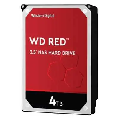4TB 3.5" HDD SATA3 WESTERN DIGITAL RED 5400RPM 256MB : WD40EFAX fotó