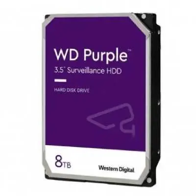 8TB 3,5" HDD SATA3 5640rpm 128MB WD Purple : WD84PURZ fotó