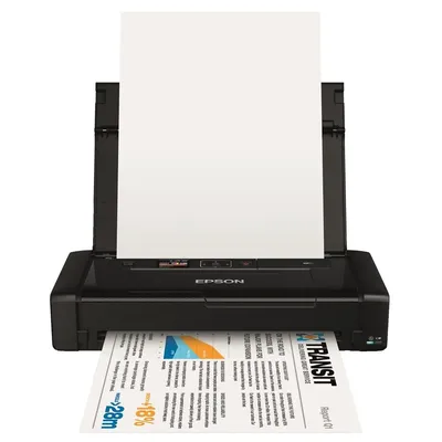 Tintasugaras hordozható nyomtató A4 színes Epson WorkForce WF-100W LAN WIFI : WF100W fotó