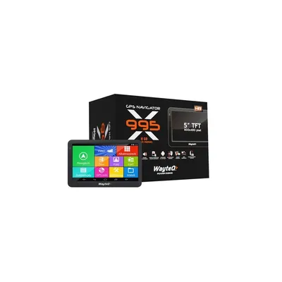 Navigáció Wayteq WX995FE EU SYGIC térképes : X995---SYGIC-3D fotó