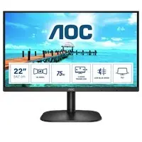 Monitor 21.5 1920x1080 VA 250cd 4ms VGA HDMI AOC 22B2H : 22B2H_EU