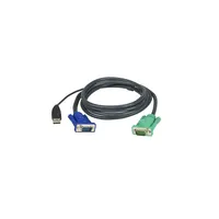 KVM switch Kábel USB VGA 5.0m : 2L-5205U