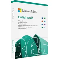 Microsoft Office Office 365 Family 32/64bit magyar 1-6 felhasználó 1év : 6GQ-01585