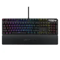 Gamer billentyűzet USB Asus TUF Gaming K3 RGB fekete HU : 90MP01Q0-BKHA00