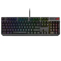 Gamer billentyűzet USB Asus ROG Strix Scope RX RGB fekete HU : 90MP0240-BKHA00