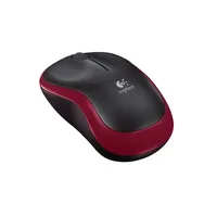 Vezetéknélküli egér Logitech M185 piros : 910-002240