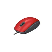 Egér USB Logitech M110 Silent piros : 910-005489