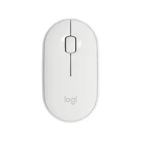 Vezetéknélküli egér Logitech Pebble M350 fehér : 910-005716