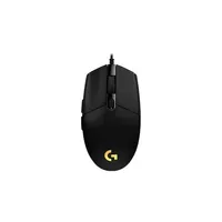 Gamer egér USB Logitech G203 Lightsync fekete : 910-005796