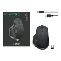 Vezetéknélküli gamer egér Logitech MX Master 2S grafit : 910-005966
