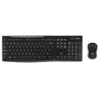 Vezetéknélküli billentyűzet + egér Logitech MK270 fekete UK : 920-004523