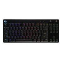 Gamer billentyűzet USB Logitech Pro Lightsync RGB Gaming fekete US : 920-009392