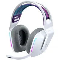 Fejhallgató Logitech G733 Lightspeed Wireless RGB fehér gamer headset : 981-000883