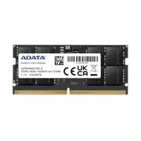 8GB DDR5 Notebook memória 4800MHz CL40 1.1V Adata : AD5S48008G-S