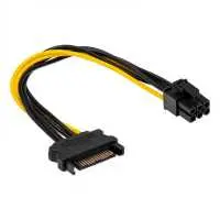Kábel átalakító SATA to PCIExpress 6-pin : AK-CA-30