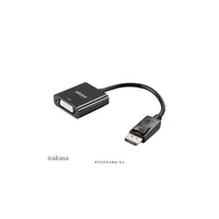 Displayport - DVI adapter Akasa AK-CBDP05-20BK : AK-CBDP05-20BK