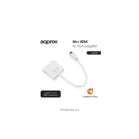 Mini HDMI to VGA adapter APPROX : APPC20