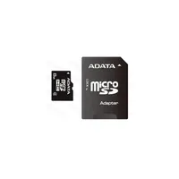 Memória-kártya 8GB MicroSDHC + Adapter CLASS4 : AUSDH8GCL4-RA1