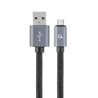 Kábel USB2.0 - USB Type-C cable 1,8m Black Gembird : CCB-MUSB2B-AMCM-6
