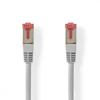 FTP patch kábel Cat6 5m arannyal bevont tűkkel,szürke nedis : CCGT85221GY50
