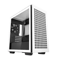 Számítógépház mATX ház DeepCool CH370 WHITE MidTower : CH370-WH