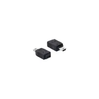 Adapter USB mini male > USB micro A+B female : DELOCK-65155