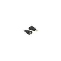 Adapter Displayport mini male > Displayport female : DELOCK-65238
