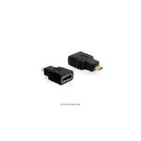 Adapter High Speed HDMI micro D male > A female Delock : DELOCK-65242